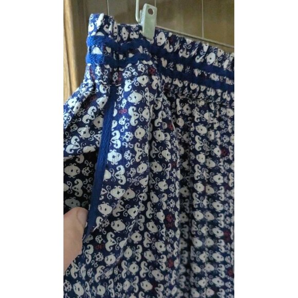 Anthropologie Hei Hei Pants Wide Leg Festival Hippie Boho Womens Blue Sz XXSP - Picture 14 of 16